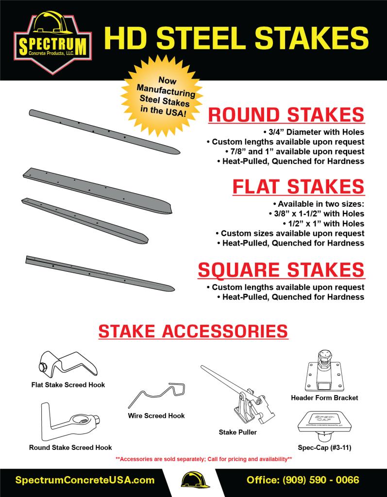 Steel Stakes Line Card